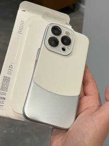 Étui de <span class=keywords><strong>t</strong></span>éléphone à lentille en cristal TPU en cuir à coutures de luxe pour iPhone 16 Pro Max 15 14 étui rigide - Product Image 2