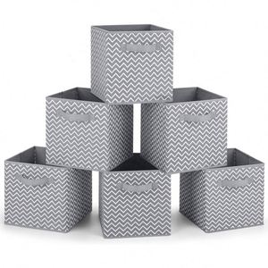 Wholesale Storage <b>Bins</b> Cubes Collapsible Storage <b>Bins</b> Multiple Colors Foldable Cube Non Woven Storage Box - Product Image 6