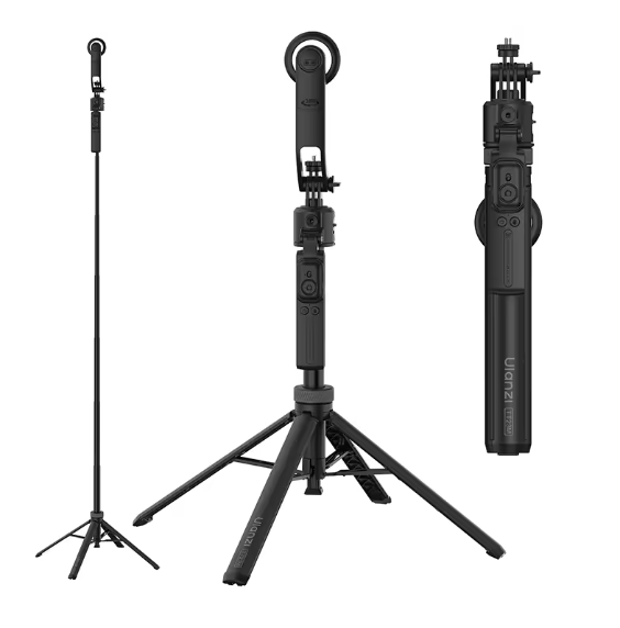 Ulanzi TT23M Magnetic Auto-Tracking Selfie Stick Tripod 360° Auto Photography Indoor Shot Livestream Tracking Travel Vlog