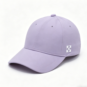 Beige Polyester/Cotton 6-Panel Baseball Cap Curved Monochrome Embroidery Sporty Letter Pattern Canvas Fabric Adjustable Metal - Product Image 3