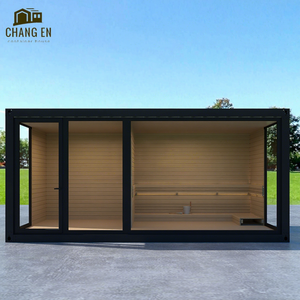 DYCE3 Casa Contenedor Contemporánea Personalizable <span class=keywords><strong>de</strong></span> Paquete Plano con Puerta <span class=keywords><strong>de</strong></span> Seguridad <span class=keywords><strong>de</strong></span> Acero Duradera y Segura para Hoteles, Villas, Estudios y Escuelas - Product Image 1