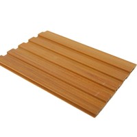 Panneaux muraux décoratifs en WPC ignifuge en bois écologique, directement de l'usine, couleurs assorties, 195*12mm, style Grands Murs, Hebei