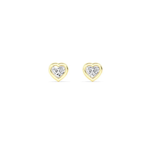 Trendy Women Lab-Grown Diamond Earrings Rhodium Plated in Gold/<b>Silver</b>/Rose Gold IGI Certified for Casual & Formal Wear - Product Image 1