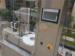 Máquina Llenadora de Botellas de Vidrio con Polvo, Eléctrica, Automática, con Control PLC, Modelo CX-GFJ, de Alta Precisión - Product Image 6