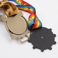 Haute Qualité Fait Sur Commande Medallas Artisanat Or Métal Spin Médailles de Collection pour le Sport Boursier