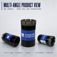 CGE WUXI OEM Outil de forage de puits sur mesure, Crampon de forage, Trépan diamanté pour la prospection minière