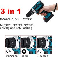 Tournevis électriques rapides Tournevis dynamométriques Batterie rechargeable Outil rotatif Ensemble de perceuses électriques sans fil