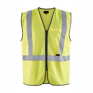 OEM Diseño Mejor Proveedor de calidad Chaleco de trabajo hecho a medida Nueva llegada Personalizado Hombres Chaleco DE TRABAJO DE SEGURIDAD reflectante - Product Image 1