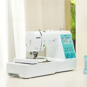 Máquina de Coser y Bordar Multifuncional, Pequeña Máquina de Bordar Computarizada, Máquina de Coser para el Hogar, para Logotipos y Letras - Product Image 1