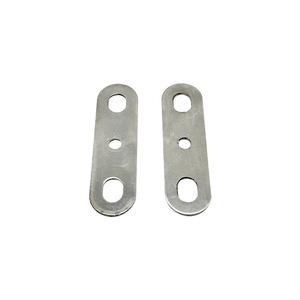 Conectores de soldadura para muebles, acero al carbono, zincado, soportes de esquina de tres orificios para ensamblaje de muebles - Product Image 1