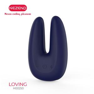 Mainan Seks Klitoris Mini Silikon Isi Ulang Daya USB <span class=keywords><strong>Vagina</strong></span> Wanita Masturbasi Ganda <span class=keywords><strong>Vibrator</strong></span> Ganda - Product Image 6