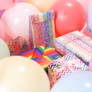 Wholesale High Quality Disposable Printed Birthday <b>Tissue</b> Rolls Rainbow Packaging <b>Wrapping</b> <b>Paper</b> Roll Superior Craftsmanship - Product Image 3