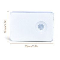 Lumière de nuit à détecteur de mouvement rechargeable, lumière d'escalier intérieure à changement de couleur RVB, lumière LED magnétique pour placard, couloir, armoire