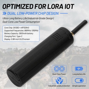 Sr1 meshtastic thiết bị <span class=keywords><strong>Lora</strong></span> nút đài phát thanh <span class=keywords><strong>Repeater</strong></span> với seeed Studio Xiao sx1262 nrf52840 mô-đun được xây dựng trong 2600mAh - Product Image 3