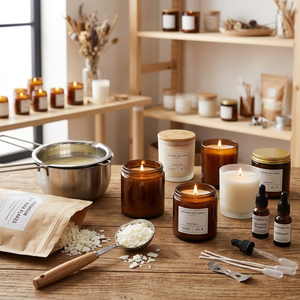 Esurey Cire <span class=keywords><strong>de</strong></span> <span class=keywords><strong>Soja</strong></span> 100% Pure et Naturelle en Flocons, Vente en Gros, Fournisseur d'Usine, Matière Première Écologique pour la Fabrication <span class=keywords><strong>de</strong></span> Bougies Parfumées - Product Image 2