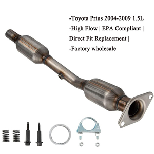 High Flow 04-09 Prius 1.5L Catalytic Converter EPA Compliant Catalytic Converter Direct Fit <strong>Replacement</strong> Kit <strong>Automobile</strong> Catalytic - Product Image 2