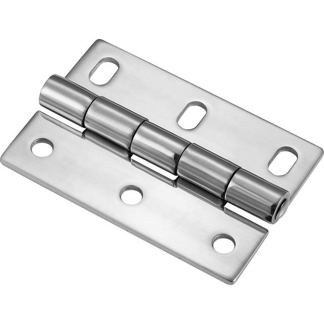 Highly Polished Industrial Stainless Steel Garage Door Hinge Truck Heavy Duty Hinge Hardware