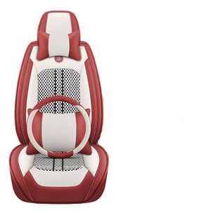 Housses de siège auto en cuir PVC de luxe sur mesure Tuheng 11 pièces, ajustement universel, gris riz, garantie 3 ans, haute qualité - Product Image 6