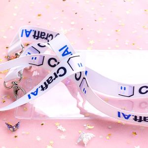 สายคล้องคอแบบแบนสั่งทำ OEM ขายส่ง พร้อมป้ายปัก ทำจากโพลีเอสเตอร์ ไนลอน และโซ่โลหะ - Product Image 4