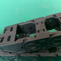 Jingzhan 10x20mm Verstärkte Nylon 1M Kabelkette für Energiekabel, Kabelträger für 3D-Drucker & CNC-Maschinen, 1 Jahr Garantie