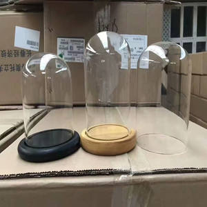 Dômes à gâteau en verre <span class=keywords><strong>transparent</strong></span> faits à la main en gros - Product Image 4