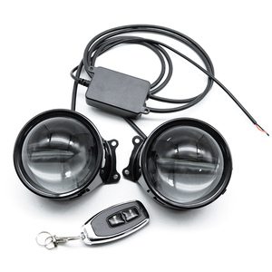 Télécommande 2.5 pouces 3 pouces Demon Evil Eye Lens voiture LED lumières décoratives oeil du diable rénovation raccord phare avant de voiture - Product Image 1