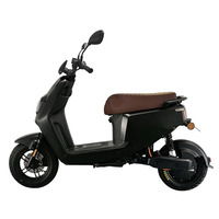 Scooter électrique à deux roues fabriqué en Chine, batterie amovible 60V21AH 500W, alliage d'aluminium, autonomie de 60 km