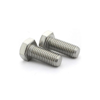 Vis à tête hexagonale et écrou en acier inoxydable 18-8 robustes, avec rondelle plate à ressort, conformes aux normes ASTM A193, A914 B8, B8M, B8T, ASTM A453 GR660, A286, M20, M16
