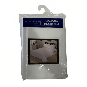 Tovaglia da Tavolo 135Cm Osan Textil Home Bianca - Product Image 1