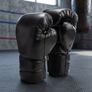 Gants de boxe professionnels en cuir personnalisés pour le kick-boxing et l'entraînement MMA - Adultes, enfants, logo de votre entreprise, différentes tailles - Product Image 3