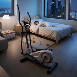 XOYOOU Appareil de cardio-training <span class=keywords><strong>elliptique</strong></span> à résistance magnétique pour usage domestique, construction en acier longue durée - Product Image 6