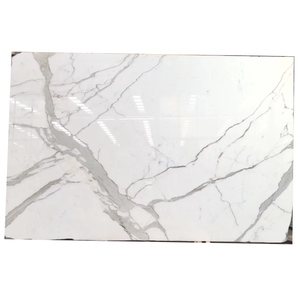 Prix avantageux pour dalle de marbre blanc Calacatta d'Italie avec des veines grises - Product Image 6