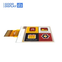 Goodisplay GDEY0154F51 Módulo de Pantalla de Papel Electrónico de 1.54 Pulgadas, Cuatro Colores, 152152, Negro, Blanco, Rojo, Amarillo, Pantalla de Tinta Electrónica SPI, Ultra Bajo Consumo