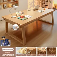 Bureau en bois massif, nouveau bureau d'ordinateur de style chinois pour salon, table d'étude à domicile, bureau d'écriture pour étudiant, longue table en bois massif