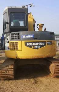 Excavadora hidráulica de pista usada Komatsu PC78US Premium en buenas condiciones con certificación EPA CE componente de motor central - Product Image 4