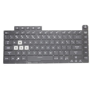 แป้นพิมพ์แล็ปท็อปสำหรับ <span class=keywords><strong>Asus</strong></span> ROG Strix G531 <span class=keywords><strong>G531G</strong></span> G531GT G531GU พร้อมไฟแบ็คไลท์ RGB - Product Image 2