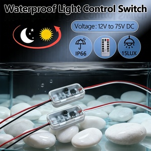 12V48V72V LED 조명 제어 유도 스위치, 전기 자동차 자동 헤드라이트 컨트롤러, 밤에 자동으로 켜짐 - Product Image 1