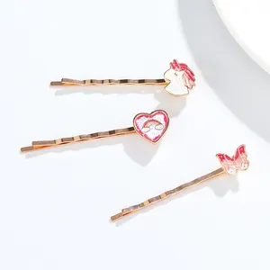 Fashion Zinc Alloy Hair Clips Accessory Butterfly Hair Clip Girls Jewelry