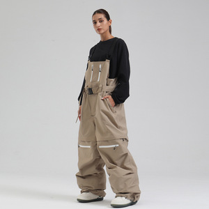 Pantalones de esquí para <span class=keywords><strong>hombre</strong></span>, nuevos deportes profesionales sueltos para exteriores, tabla individual y doble, a prueba de viento, cálidos, pantalones de esquí transfronterizos para mujer - Product Image 2