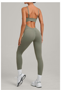Body Deportivo para Mujer RUIQUWIN OEM, Color Sólido Informal, para Yoga, Ejercicio, Gimnasio, Fitness, Tirantes Finos, Transpirable, de Secado Rápido, Elástico en Cuatro Direcciones - Product Image 4