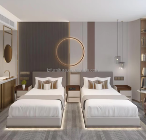 Muebles de Dormitorio Modernos de Madera Maciza Ecológicos para Hoteles Cinco Estrellas, Personalizados Directamente de Fábrica para Sala de Estar y Dormitorio - Product Image 4
