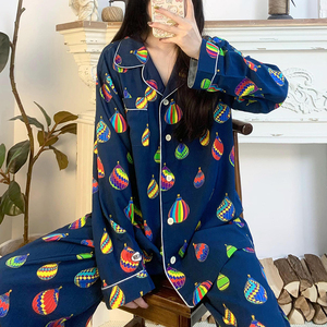 사용자 정의 로고 웨딩 모달 패브릭 여성용 라운지웨어 잠옷 세트 탄성 허리 통기성 섹시한 스타일 - Product Image 6