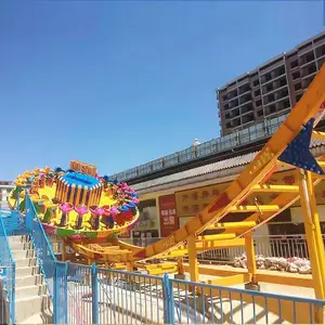 Attrazione della fiera guadagna soldi bambini adulti divertimento volante kiddie ride ufo rides prodotti del parco di divertimenti in vendita