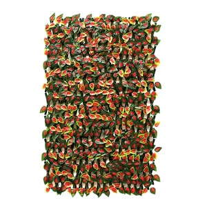 Pantalla de seto de hojas artificiales, cubierta de pared de privacidad para jardín, decoración de patio interior y exterior, proyección de valla de plantas artificiales - Product Image 3