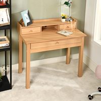 Meubles de salle d'étude en bois Table d'étude de style français Bureau d'étude en bois Design moderne Table de maquillage en bois Coiffeuse