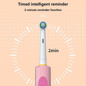 <span class=keywords><strong>Spazzolino</strong></span> <span class=keywords><strong>Elettrico</strong></span> per Bambini Personalizzato con Cartoni Animati, Setole Morbide, IPX7, 3 Modalità, Sbiancamento Denti, Timer Intelligente, Rotante, Compatibile con <span class=keywords><strong>Testine</strong></span> <span class=keywords><strong>B</strong></span> <span class=keywords><strong>Oral</strong></span> - Product Image 5
