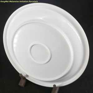 Placa <span class=keywords><strong>de</strong></span> diseño <span class=keywords><strong>de</strong></span> elemento chino tradicional, placa <span class=keywords><strong>de</strong></span> Tai Chi blanca <span class=keywords><strong>de</strong></span> cerámica <span class=keywords><strong>de</strong></span> imitación <span class=keywords><strong>de</strong></span> plástico <span class=keywords><strong>de</strong></span> <span class=keywords><strong>melamina</strong></span> ecológica, división especial - Product Image 4