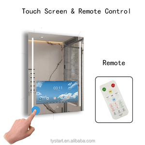 Tùy chỉnh hình chữ nhật hiện đại màn hình cảm ứng LED gương với <span class=keywords><strong>Android</strong></span> thông minh <span class=keywords><strong>TV</strong></span> không thấm nước cho khách sạn & Home phòng ngủ phòng tắm sử dụng - Product Image 2