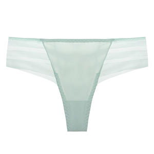 Culottes simples sans couture pour femmes, sexy, taille basse, en soie glacée - Product Image 5