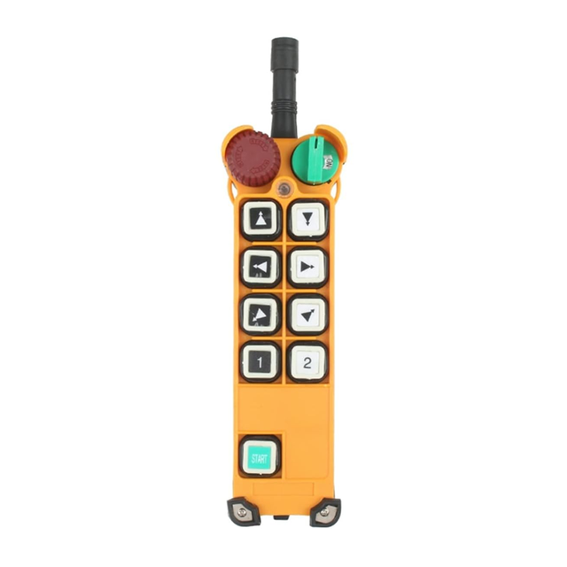 UHF 433mhz F24-8D 8 Buttons Double Speed Telecrane Industrial Wireless Industrial Hoist Truck Crane Remote Control